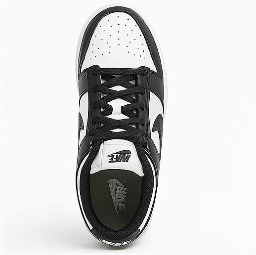 Nike Dunk Low Retro – Schwarz-Weiß-Edition