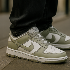 Nike Dunk Low Retro – Grau/Weiß